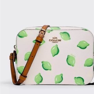 Coach Mini Lime Print Crossbody